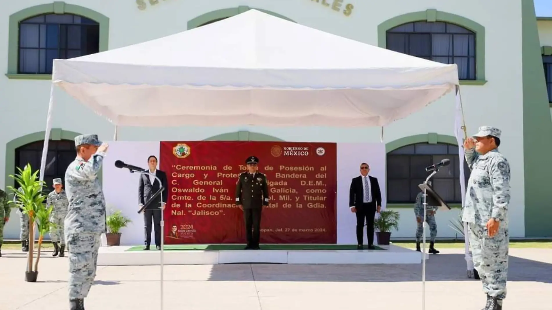 Cambio mando Guardia Nacional Jalisco